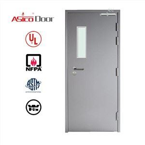 Portes d'acer resistents al foc comercials i industrials