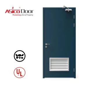 Portes d'incendis comercials d'acer